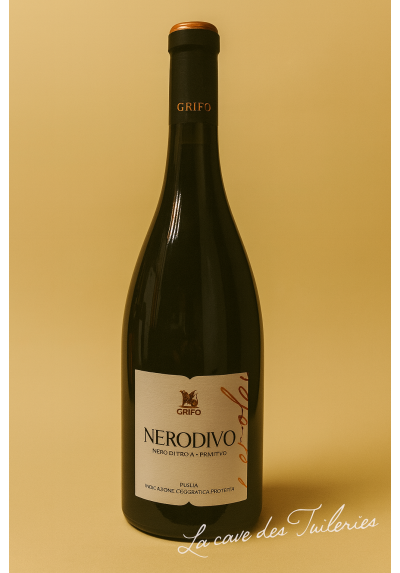 ITALIE NERODIVO Nero di Troia Primitivo Rouge CRIFO 75cl