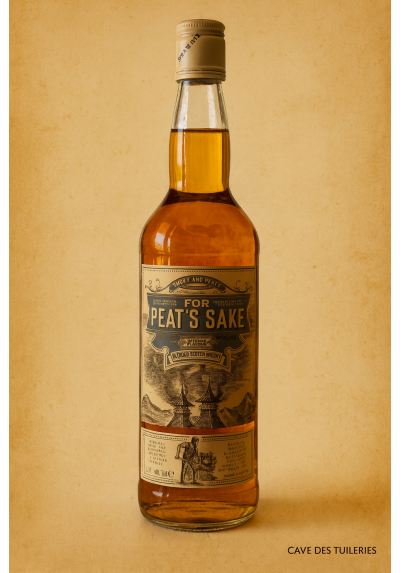 TOMINTOUL WHISKEY BLENDED MALT FOR PEAT'S SAKE 40%