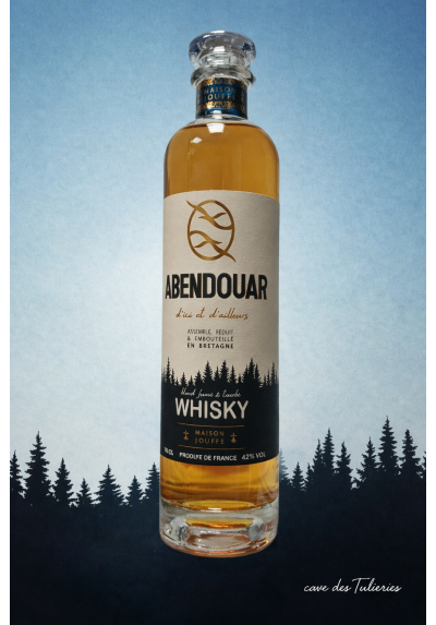 Maison JOUFFE (22) Whisky ABENDOUAR Fumé Tourbé 42% 70cl