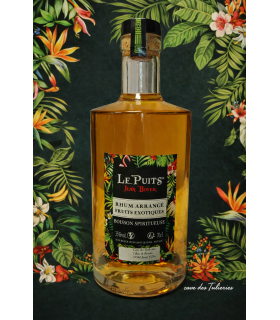 RHUM Arrangé FRUITS EXOTIQUES VRAC + CARAFE BELLEVILLE 35% 70CL