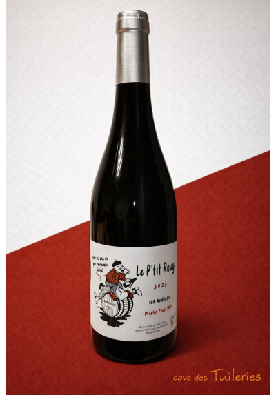 ATLANTIQUE LE P'TIT ROUGE Merlot, Pinot noir DOMAINE LE PETIT MARAND 75CL