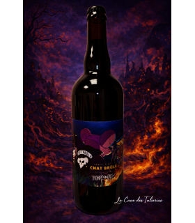 TROMPE SOURIS BRUNE (tourbée) Chat Brulé 7° BIO 75CL