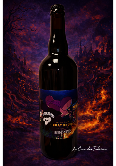 TROMPE SOURIS BRUNE (tourbée) Chat Brulé 7° BIO 75CL