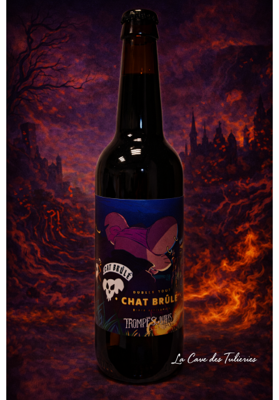 TROMPE SOURIS BRUNE (tourbée) Chat Brulé 7° BIO 33CL