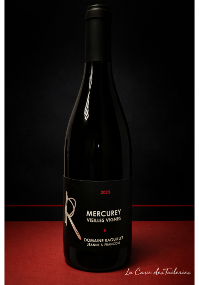 AOP MERCUREY VIEILLES VIGNES ROUGE Domaine François Raquillet 75CL