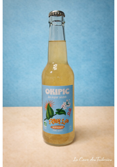 OKIPIC (35) SODAS BIO Sarrasin, Miel, Yuzu 33cl