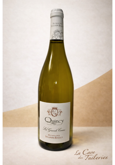 Quincy Blanc Les Grands Coeurs Domaine Sylvain Bailly 13% 75cl