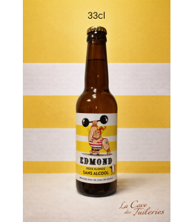 Brasserie EDMOND (38) Blonde Sans alcool 0.3% 33cl