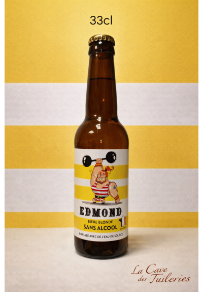 Brasserie EDMOND (38) Blonde Sans alcool 0.3% 33cl