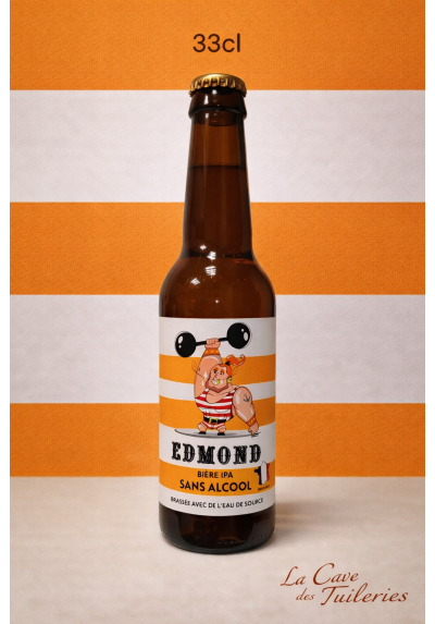 Brasserie EDMOND (38) IPA (Purée de Mangue) Sans alcool 0.5% 33cl
