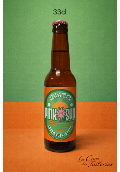 Brasserie PINK SUN BREWERY CO (78) Green Ray (IPA Sans Alcool) 0.4% 33cl