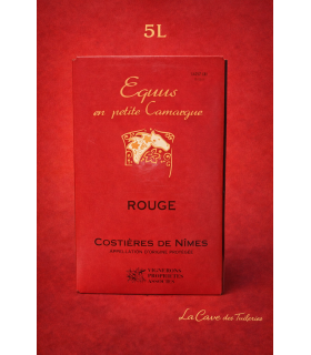 BIB 5L AOP Costières de Nimes Rouge Equus Vignerons Propriétés Associés