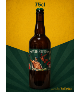 Brasserie et Distillerie de Dinan (22) Lucha Citron (blanche citron) 75cl
