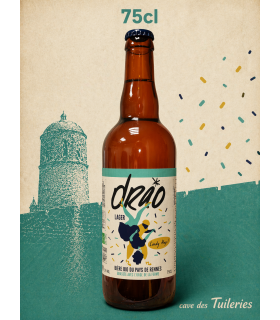 DRAO LAGER BIERE BLONDE 75CL