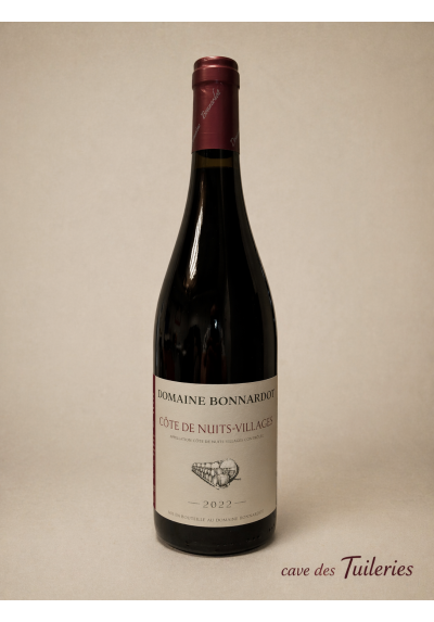 AOP CÔTES DE NUITS VILLAGES Rouge Domaine Bonnardot 75cl