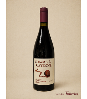 AOP SAINT CHINIAN COMME A CAYENNE ROUGE 75CL