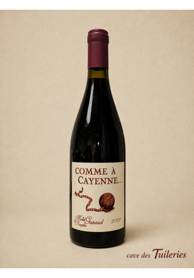 AOP SAINT CHINIAN COMME A CAYENNE ROUGE 75CL