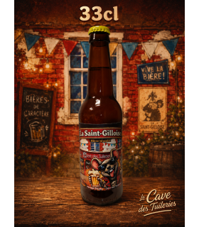 LA SAINT-GILLOISE Bière Blonde (LA DIVATTE X LA CAVE DES TUILERIES) 5% 33cl