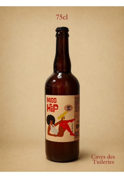 MISS HIP WEST WIT IPA BIERE BLONDE 75CL