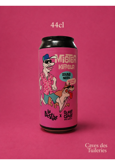 CANS 44CL Brasserie Ouest Coast Brewery (44) MISTER KIFFER (Double NEIPA) 8%