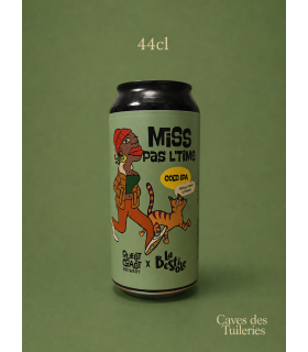 CANS 44cl Brasserie Ouest Coast Brewery (44) MISS HOLLY (GOSE Abricot,Yuzu) 4.5%