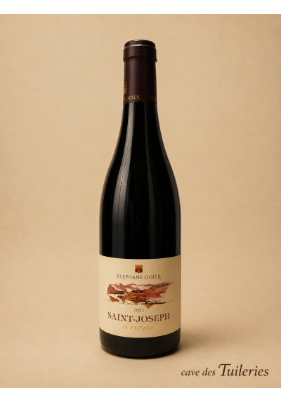 AOP SAINT JOSEPH LE PASSAGE ROUGE Syrah Stéphane OGIER 75cl