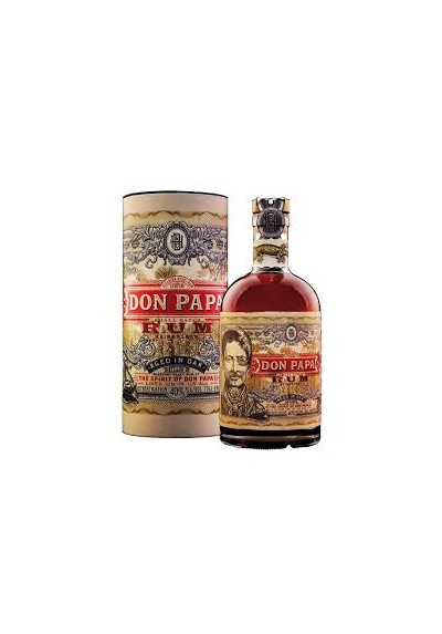 Rhum Don Papa 10 ans Edition limitée 43% et ses 2 verres