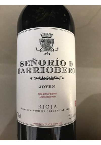 ESPAGNE SENORIO D BARRIOBERO RIOJA 75CL