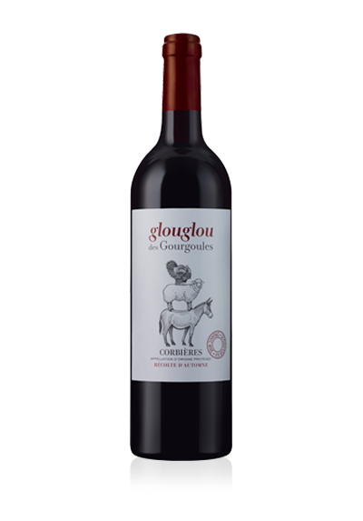 CORBIERES GLOUGLOU DES GOURGOULES ROUGE 75CL