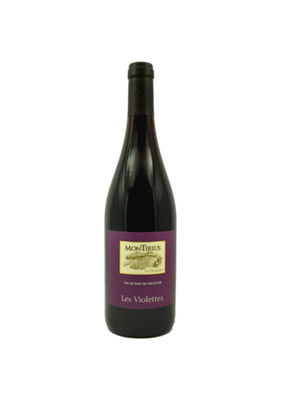 MONTIRIUS LES VIOLETTES VAUCLUSE VDP, 12.5%, 75CL ROUGE