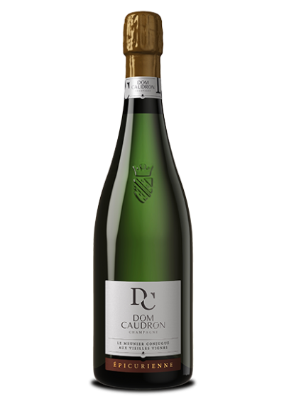 CHAMPAGNE  EPECURIENNE DOM CAUDRON BRUT BLANC 75CL