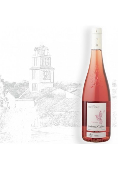 CABERNET D'ANJOU ROSE "CHAMP D'OISEAUX" 75CL DOMAINE DES TROTTIERES